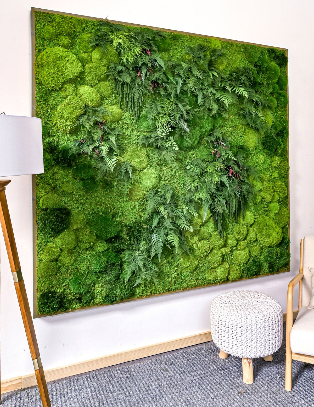 Giant Preserved Living Wall